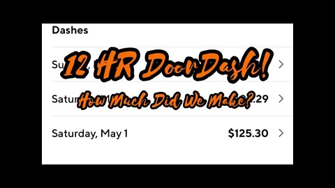 I DoorDashed for 12hrs | Was it worth it?