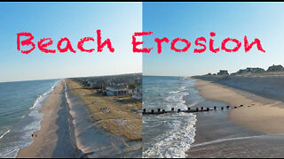 Beach Erosion from Hurricane Ian