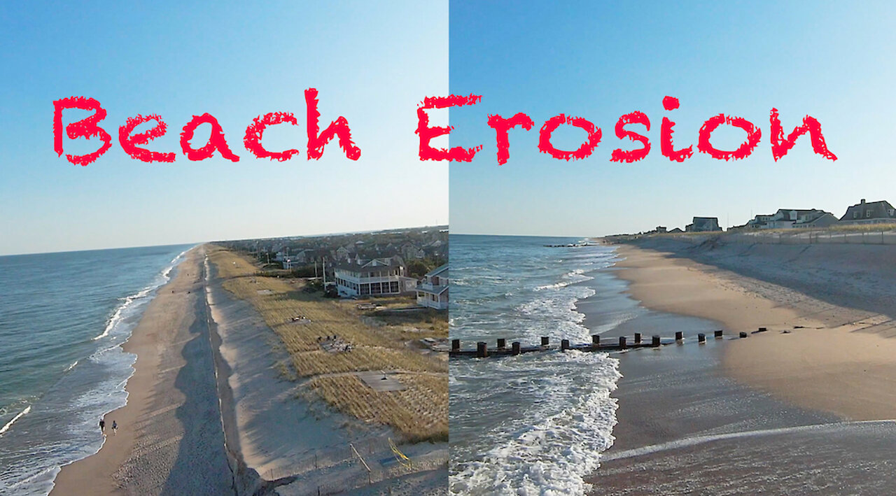 Beach Erosion from Hurricane Ian