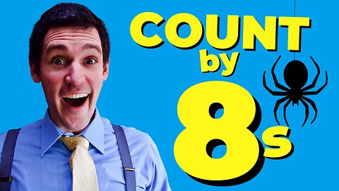 Sing THIS “Counting by Eights” Song To Learn the 8 Times Table | 2nd & 3rd Grade Mega Math Made Easy