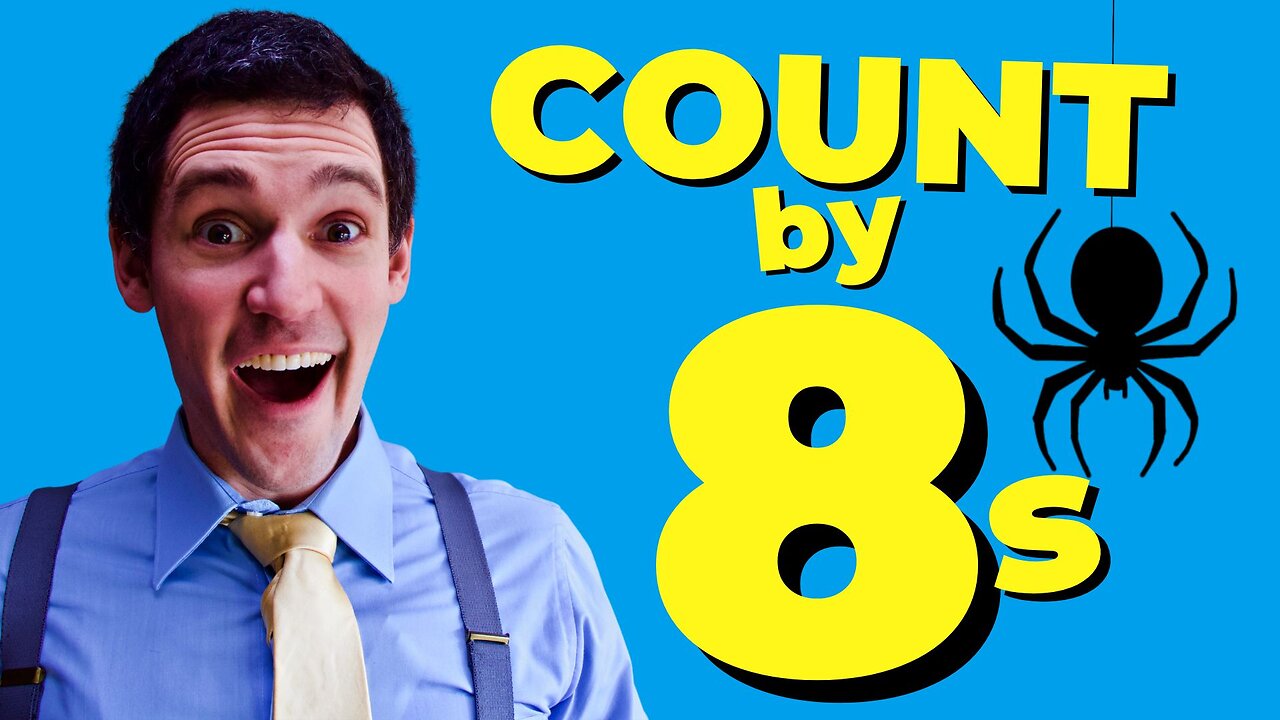 Sing THIS “Counting by Eights” Song To Learn the 8 Times Table | 2nd & 3rd Grade Mega Math Made Easy