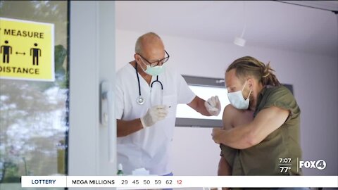 COVID-19 Vaccination rates in Southwest Florida