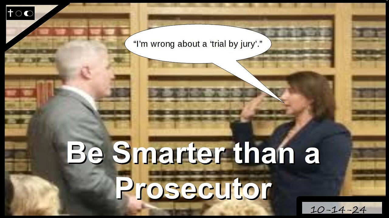 Be Smarter than a Prosecutor (Yolo County, California DA, Melinda Ariello) - 10-14-24