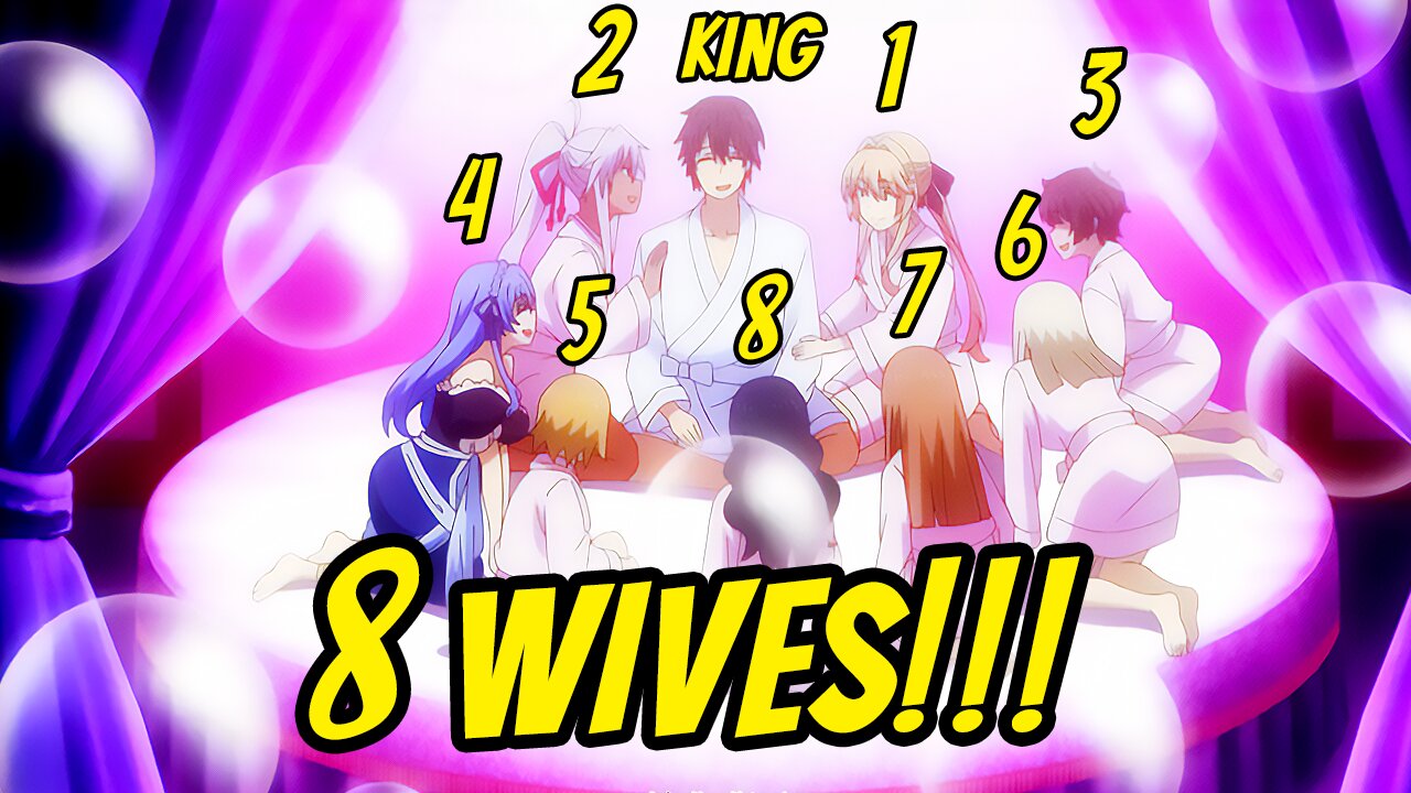 Ordinary Boy Summoned As A King With 8 Wives In A Fantasy World | Anime Recap