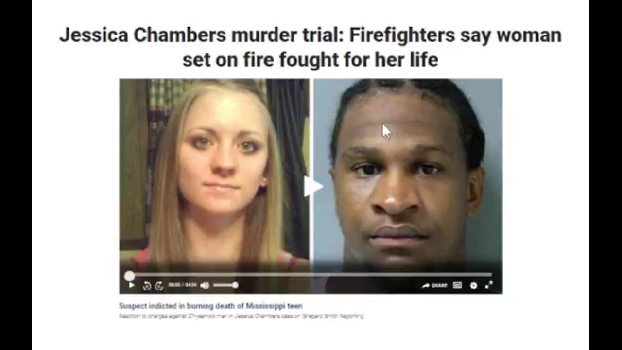 White Female Pays Ultimate Toll. Set Ablaze. Dies Fourth Degree Burns. Black Suspect