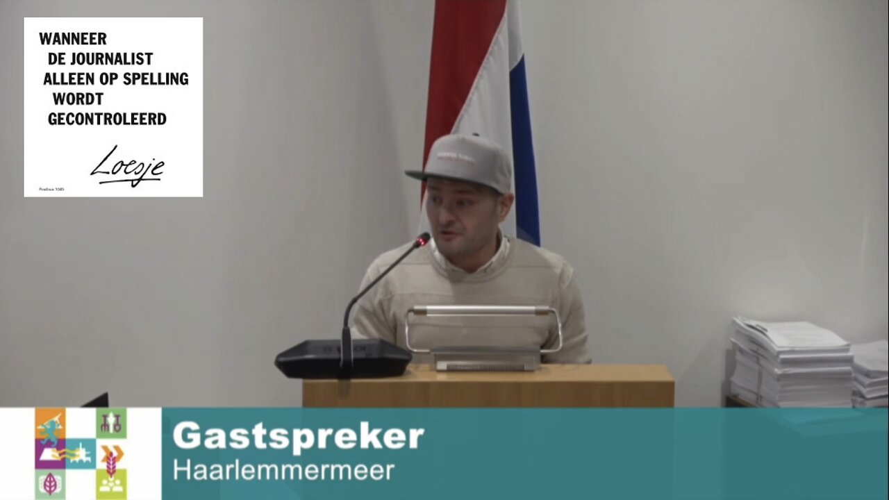 “Een behoorlijk politiek verhaal” Onafhankelijke journalistiek - Jasper CSTV spreekt in gemeenteraad