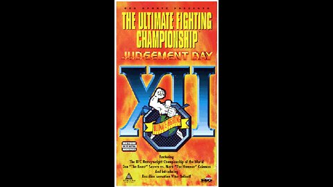 UFC 12 - Judgement Day - Part 2