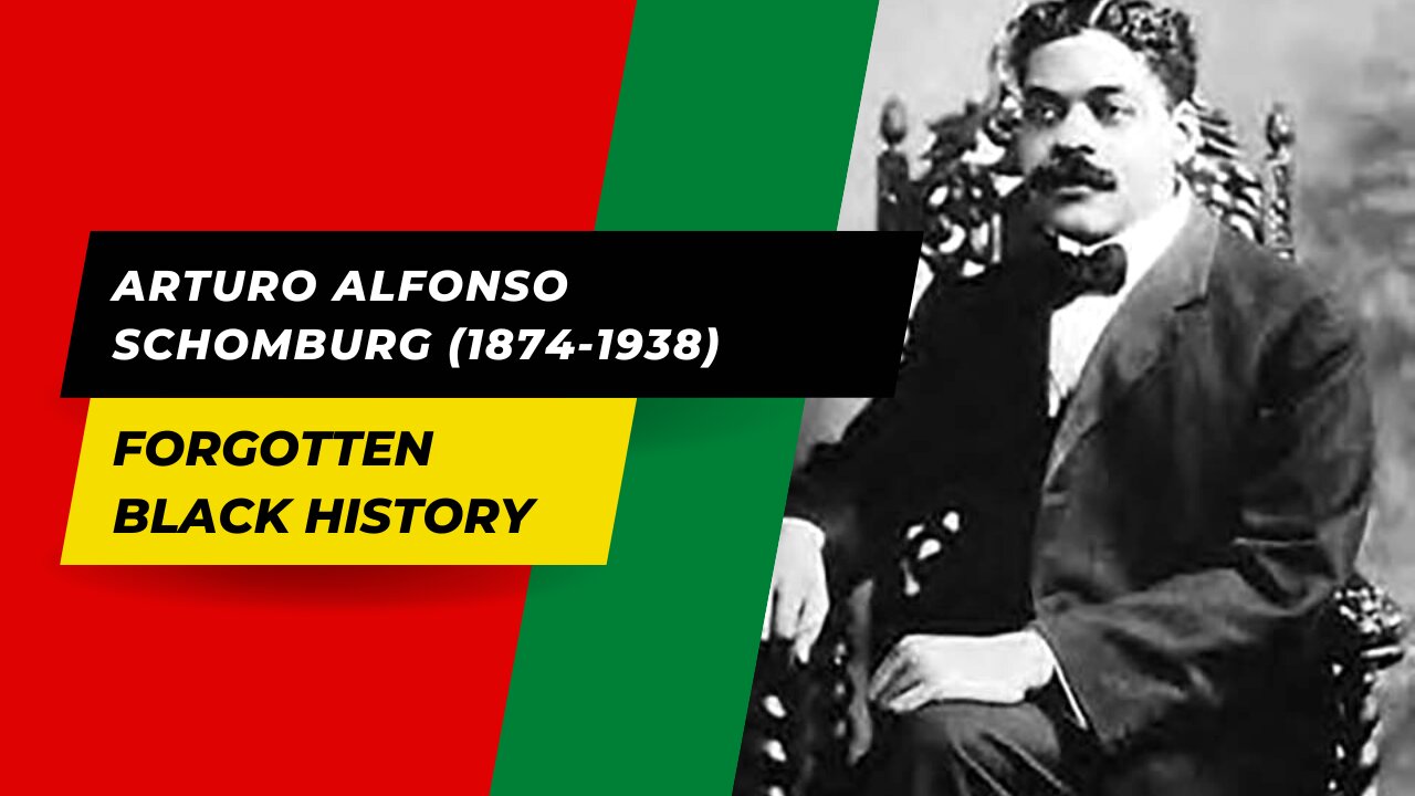 ARTURO ALFONSO SCHOMBURG (1874-1938)