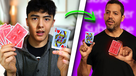 I Learned David Blaine's Most Famous Card Trick