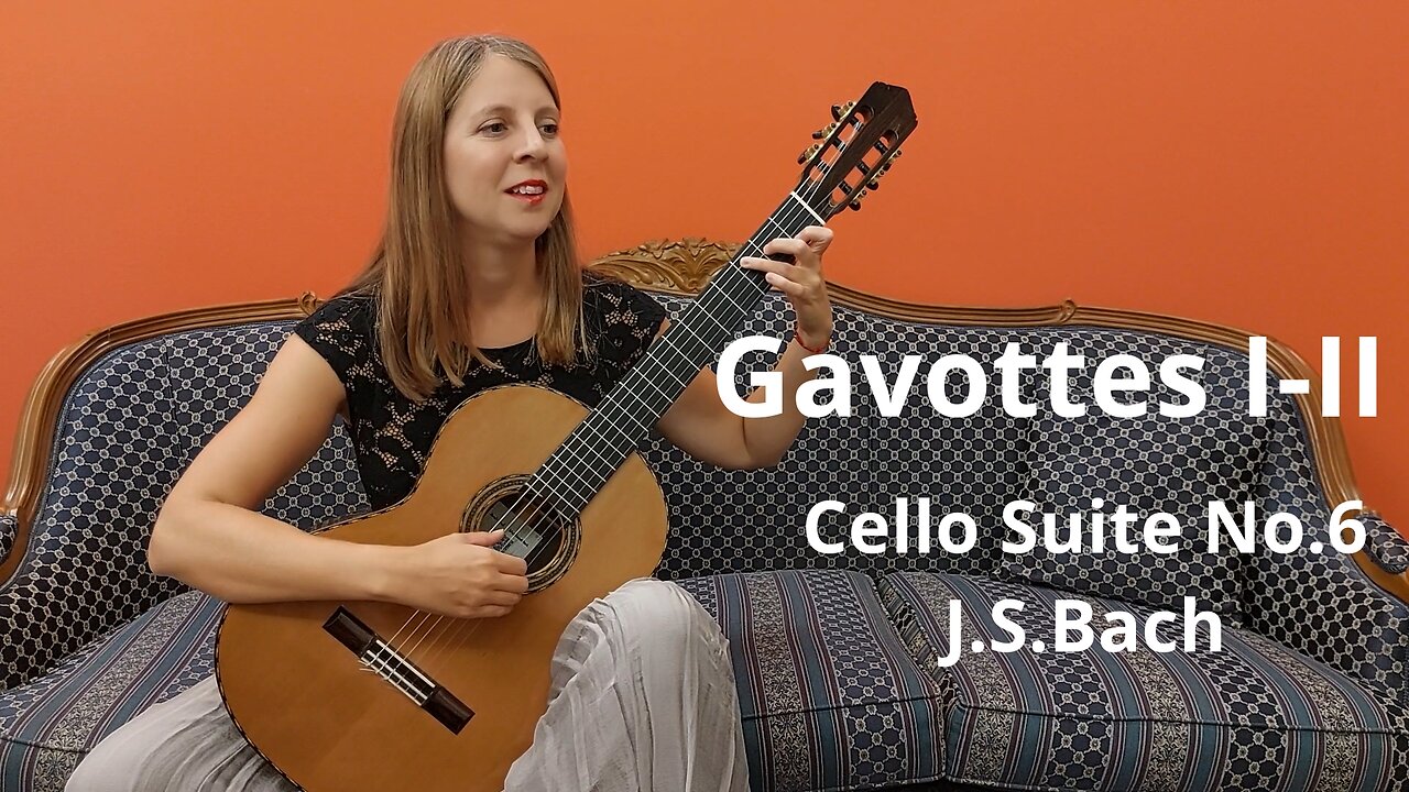 Gavottes I-II, Cello Suite No 6, J.S.Bach