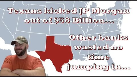 Texas kicked JP Morgan in the teeth over Gun Rights... Competitors are taking FULL ADVANTAGE...