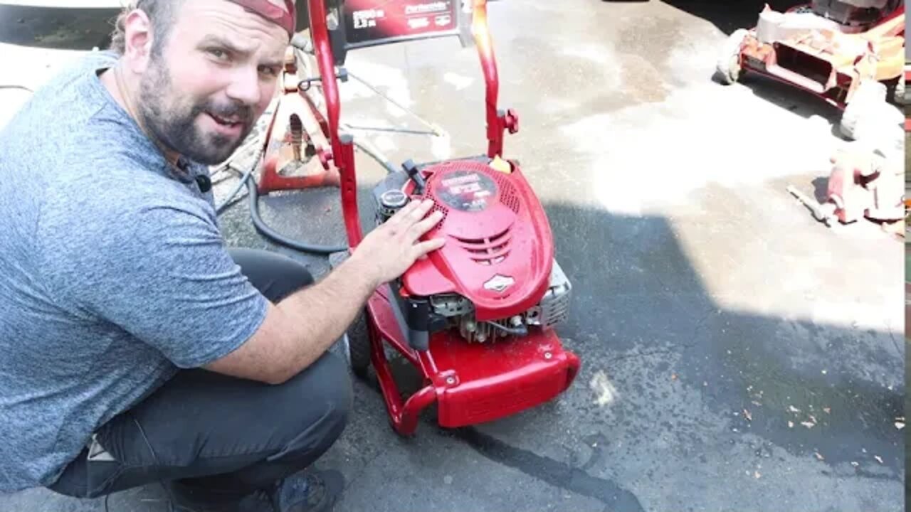 Lets Turn This #FREE Craftsman 2500 PSI Pressure Washer into $250 WHY WAS I THROWN AWAY? PART 1 of 2