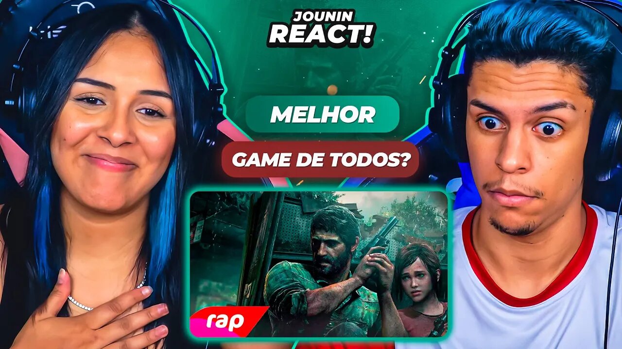 Rap do Joel e Ellie (The Last of Us) - OS ÚLTIMOS DE NÓS | NERD HITS | [React Rap Nerd] 🔥