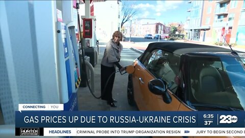 Analysts: Crisis in Ukraine could keep gas prices high