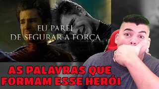 REACT VOCÊ É ESPETACULAR - PETER PARKER - Senhor do Tempo - MELHOR DO MUNDO