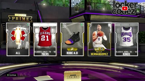 All NBA2K LockerCodes with Drops and Reveal Videos - Huge Pack Opening