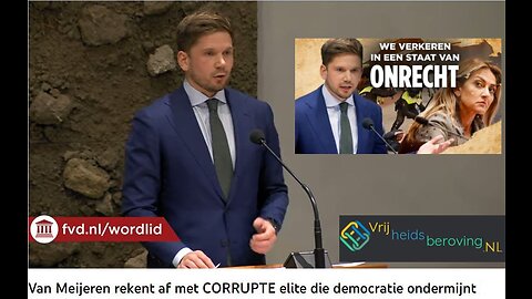 Van Meijeren rekent af met corrupte elite die democratie ondermijnt