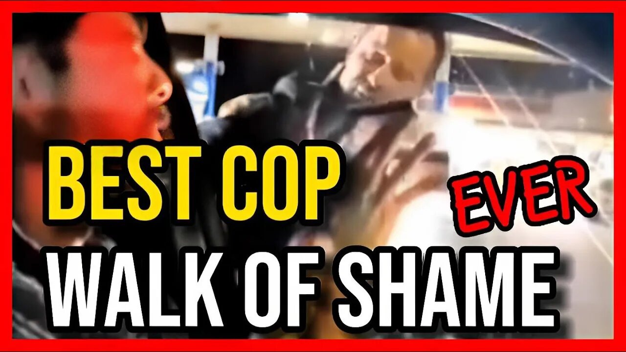 How to Flex Your Rights; Best #Walk-of-Shame of All time #Cops are Sad we have Rights