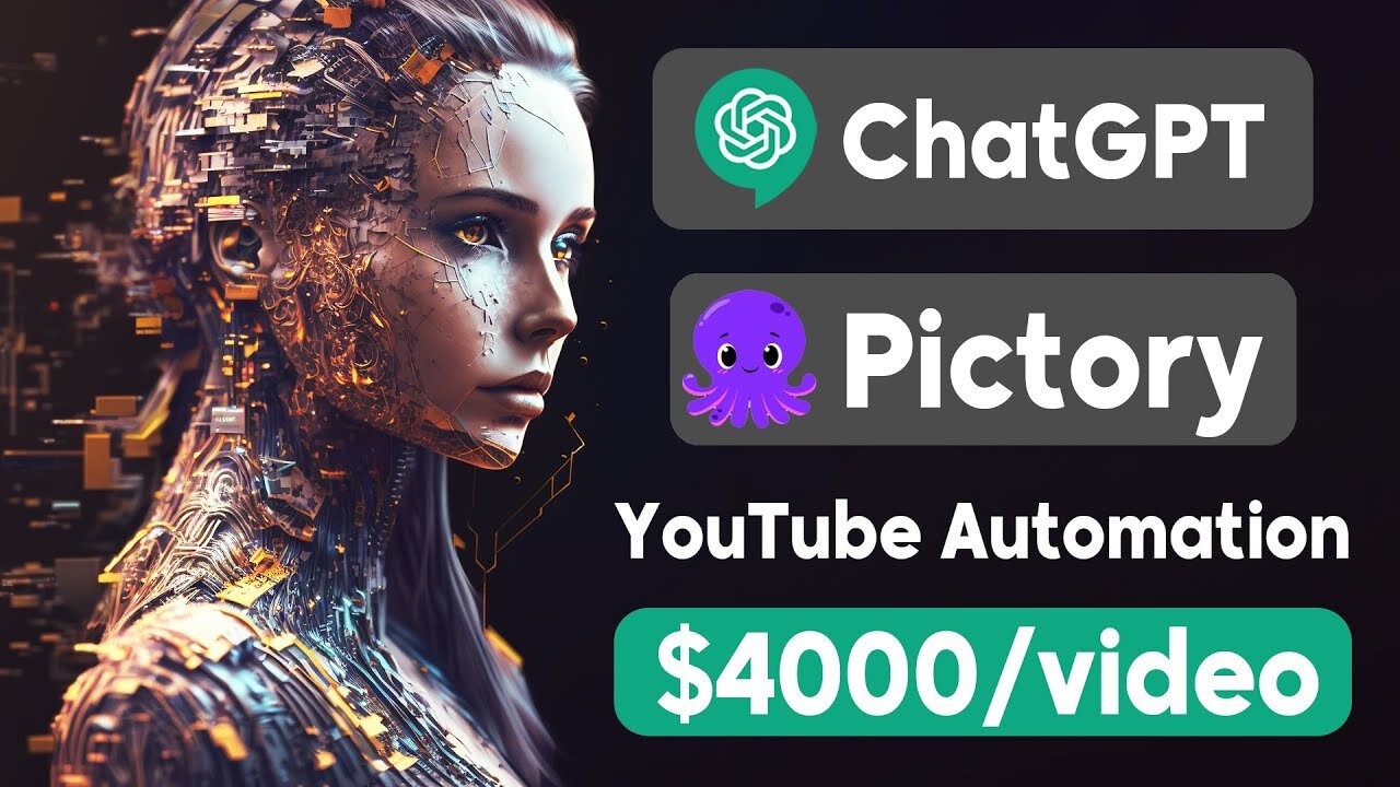 Easily Make $4000 By Creating AI Videos Using ChatGPT & Pictory | Rumble & YouTube Automation