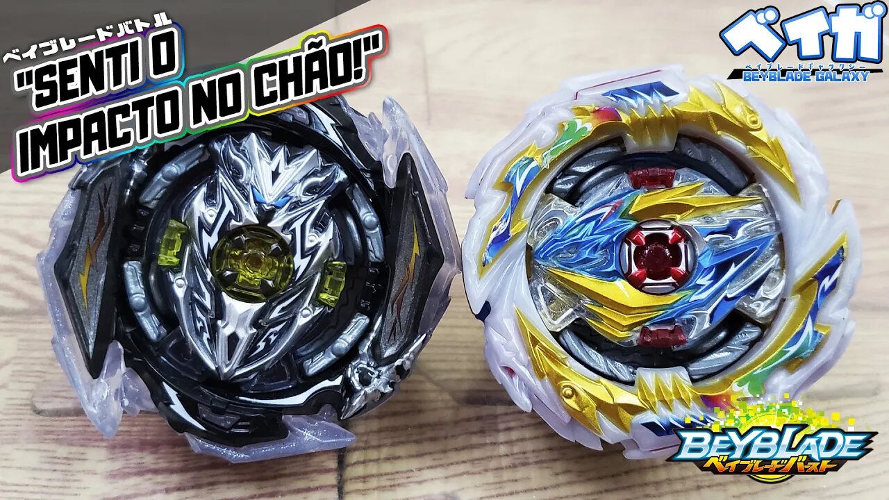 INFINITE ACHILLES .Dm' 1B (Sword) vs TEMPEST DRAGON .Cm 1A - Beyblade Burst ベイブレードバースト