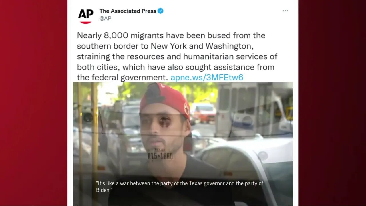 The AP is doing PR for NYC and DC - 8/24/22