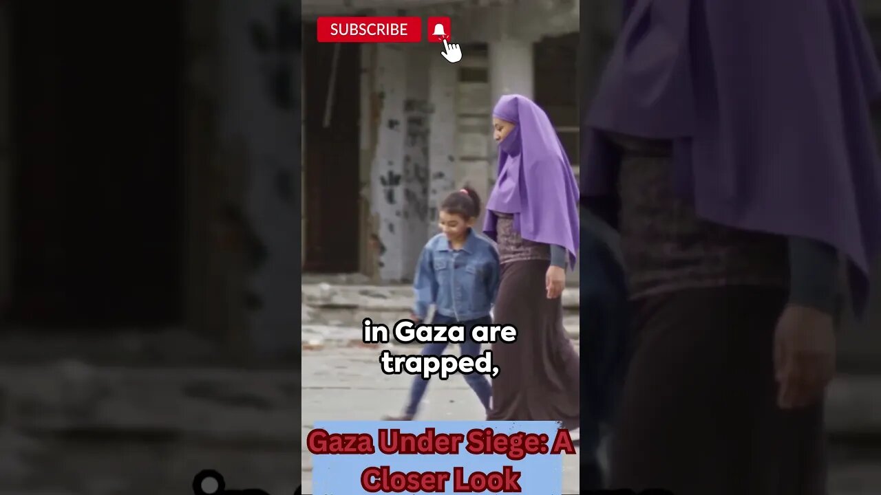 Gaza Under Siege: A Closer Look #gazaunderattack #youtubeshorts