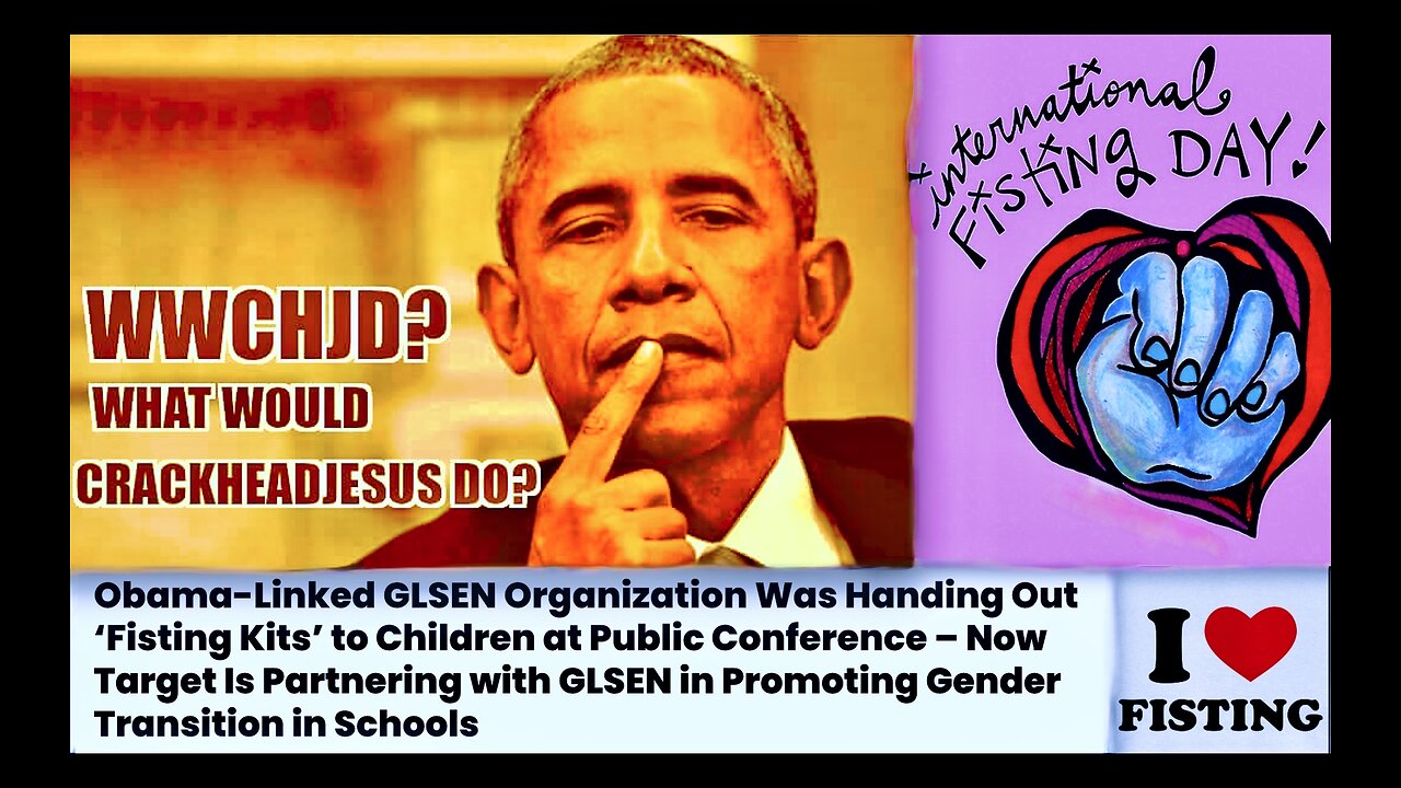 Obama USA Target Celebrate Gay Pride Month International Fisting Day By Giving Kids Fisting Kits