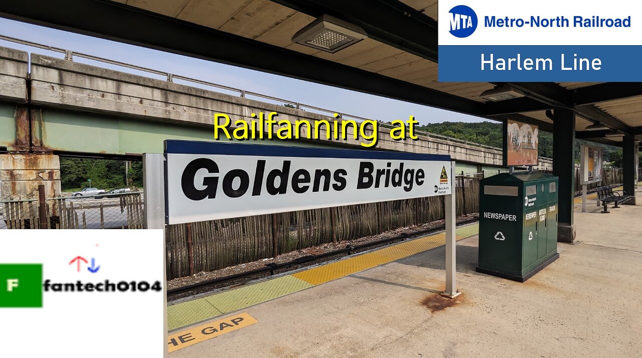 Railfanning the PM rush hour at Goldens Bridge (R1): Featuring the Yankee Clipper