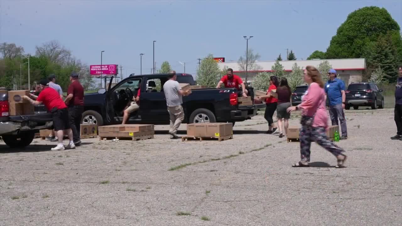 The 10: Church of Jesus Christ of Latter Day Saints donated 20 tons of food to mid-Michigan food pantries