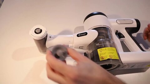 How to use the filter cleaning attachment for the Tineco Pure One X Stick vacuum