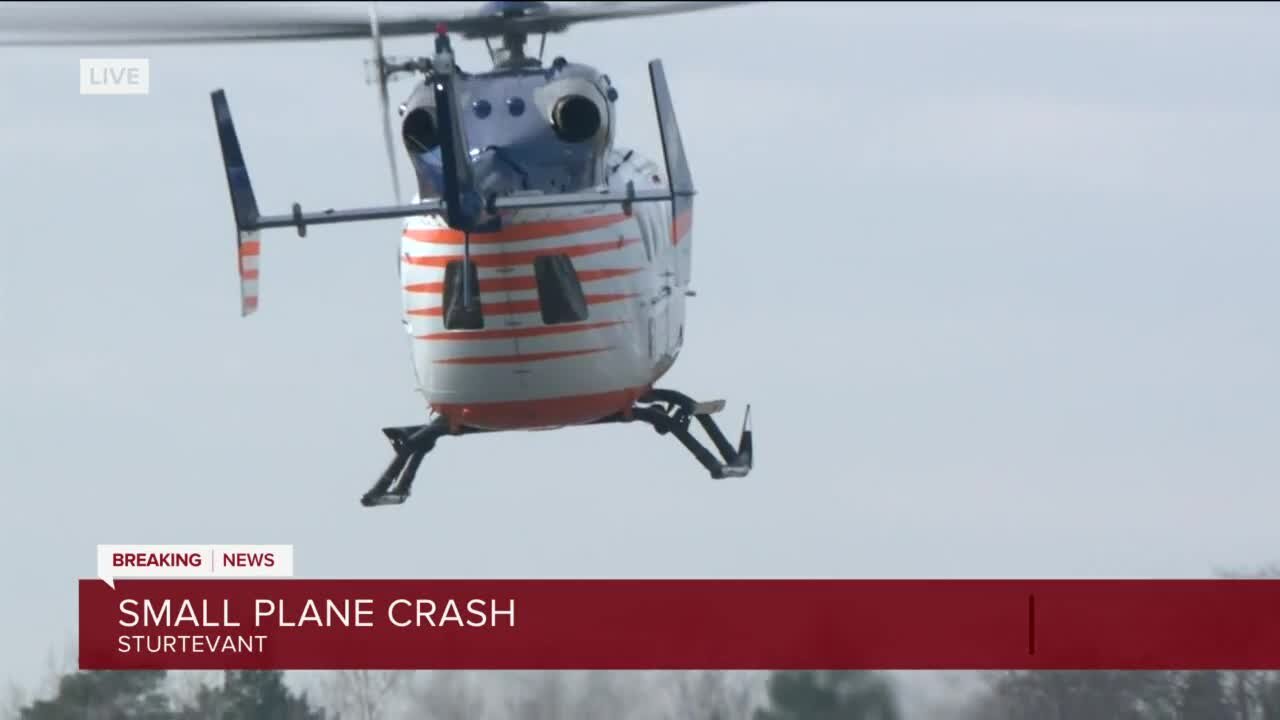 Small plane crashes while taking off from Sylvania Airport in Racine Co.