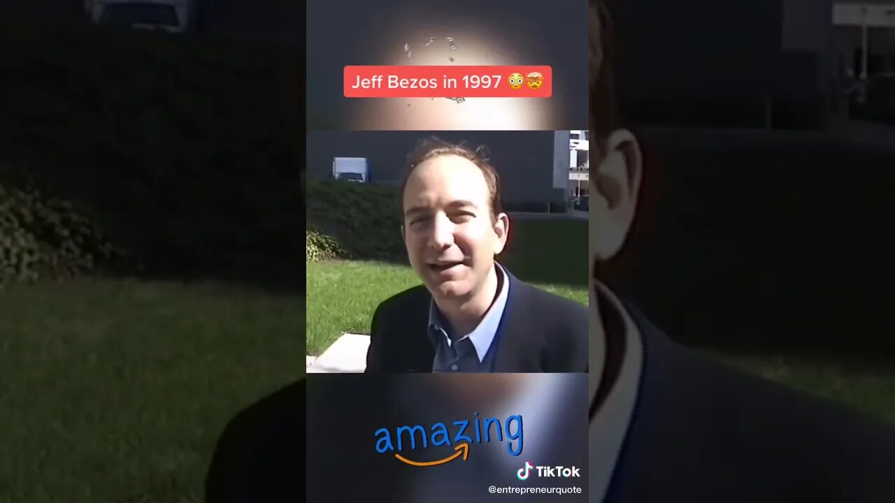 Jeff Bezos In 1997 tiktok entrepreneurquote