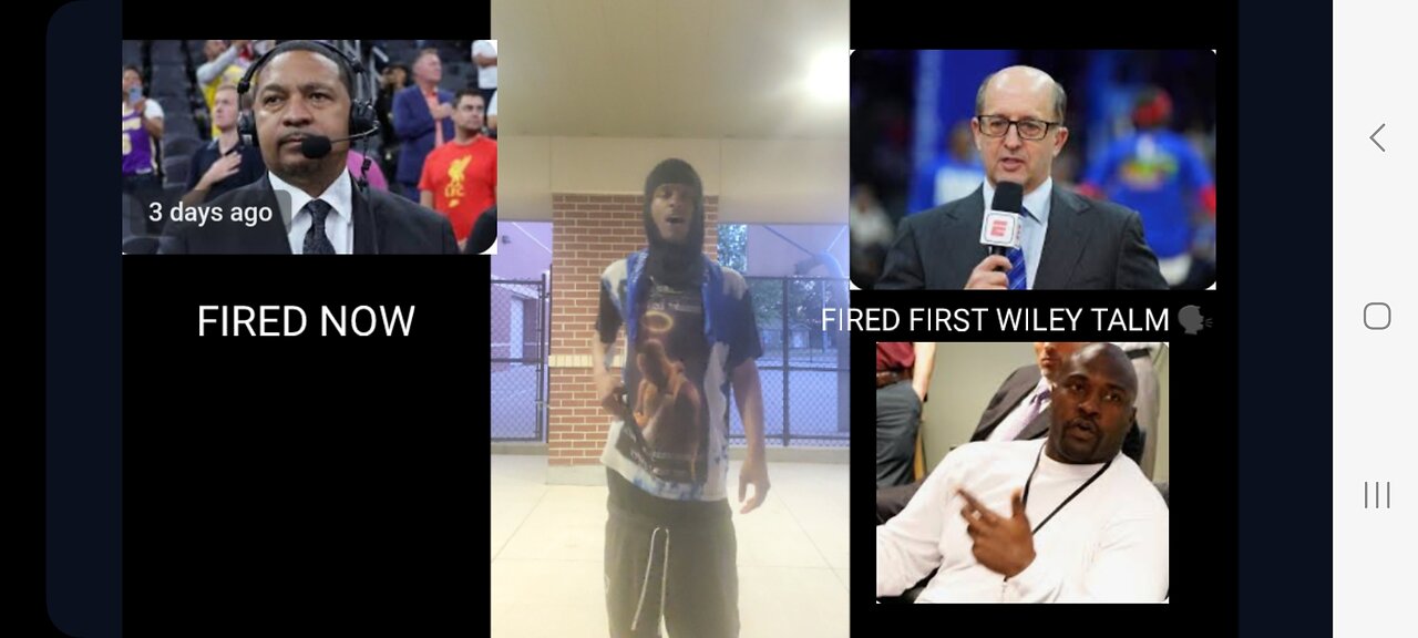 MARK JACKSON AN JEFF VAN GUNDY GONE FROM ESPN BEEN ON MIN MARCUS WILEY SAYS DIS💪🏾💯