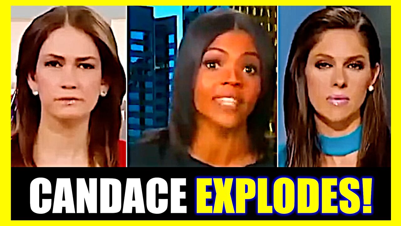 Candace Owens EXPLODES at interrupting guest during heated live interview