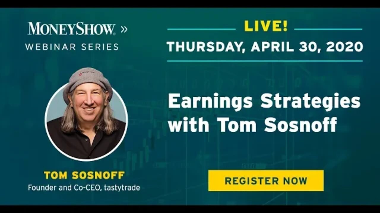 Earnings Strategies | Tom Sosnoff