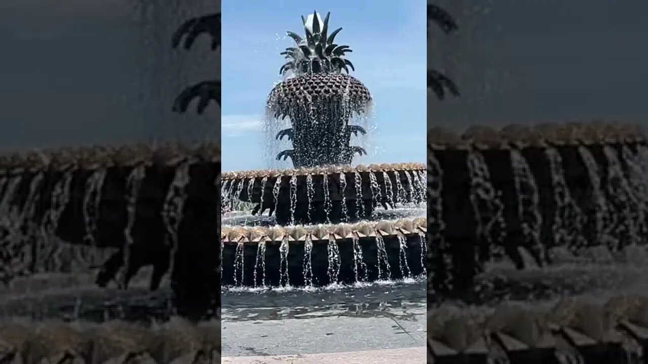 The Pineapple Fountain in Charleston, SC