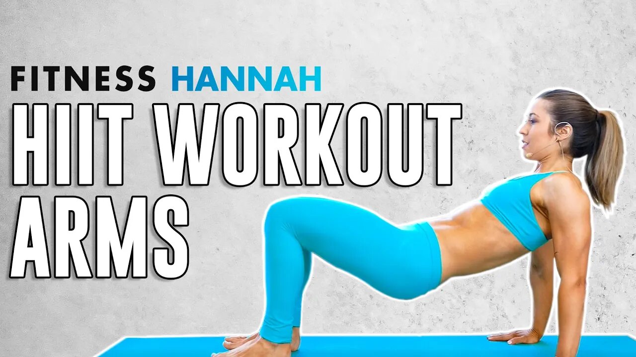 Toned Arms & Sculpted Abs in Just 10 Minutes ♥ HIIT with Hannah Workout, No Equipment Fitness