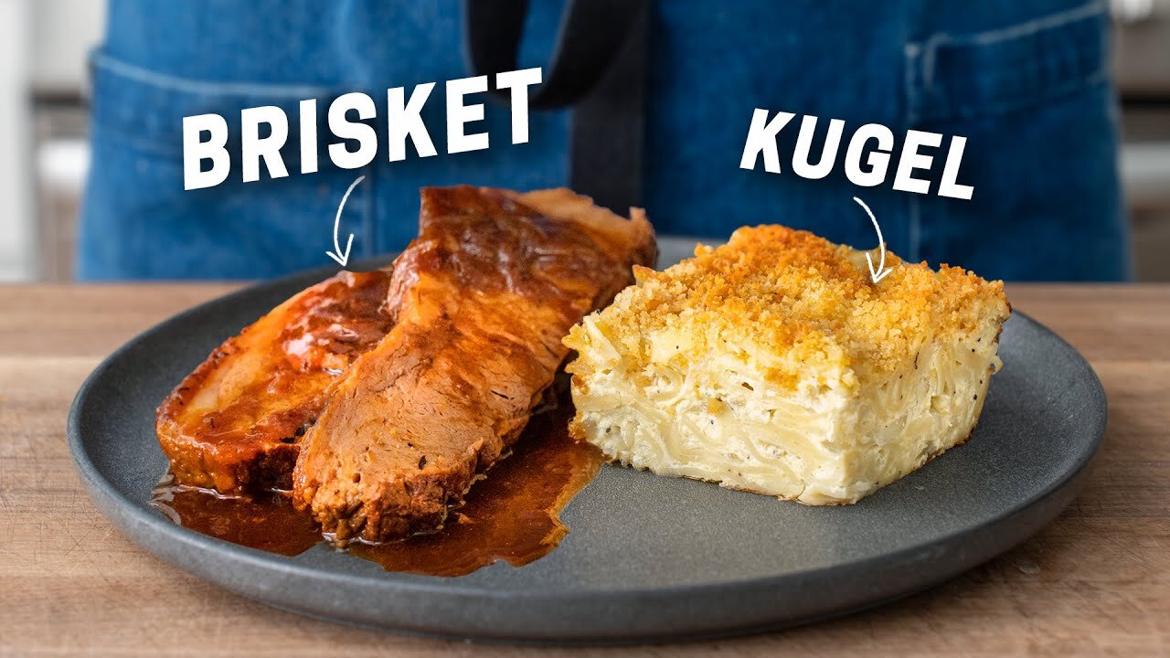 Jewish-ish Braised Brisket & Comforting Noodle Kugel