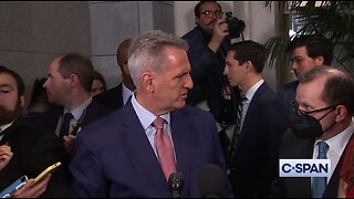 Kevin McCarthy to Reporter Wearing A Mask: Are You Sick?