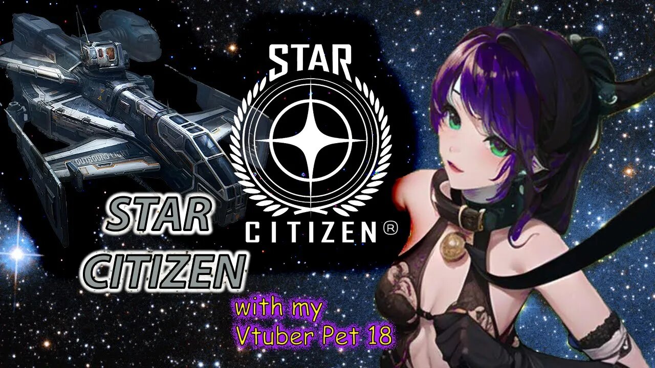 Star Citizen with my Vtuber Pet 18