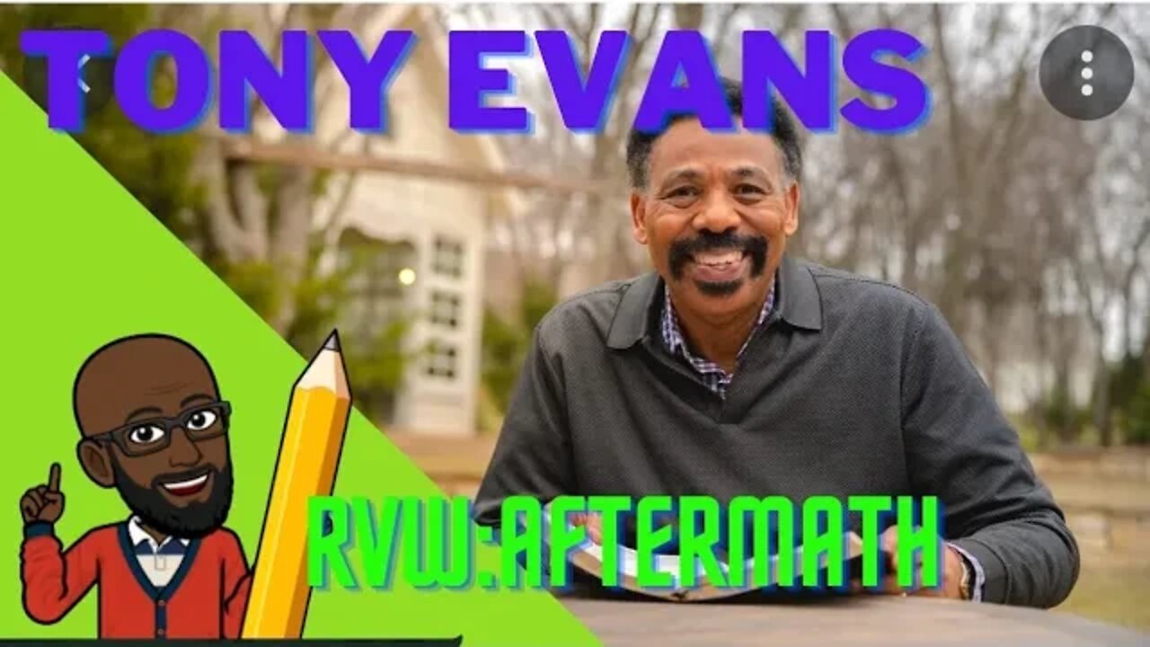 What did Dr. Tony Evans say about #roevswade #roevwade?
