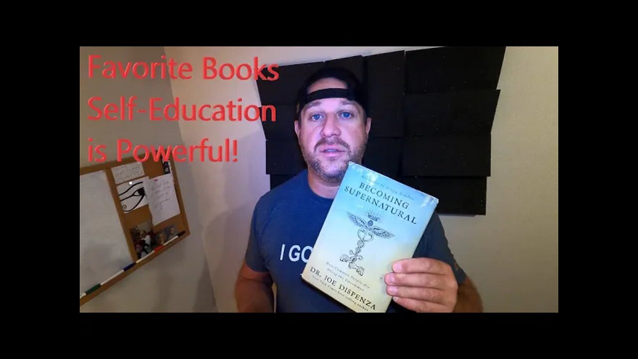 My Favorite Books! Self-Education is Powerful - Mindset, Health, Nutrition and Neuroscience