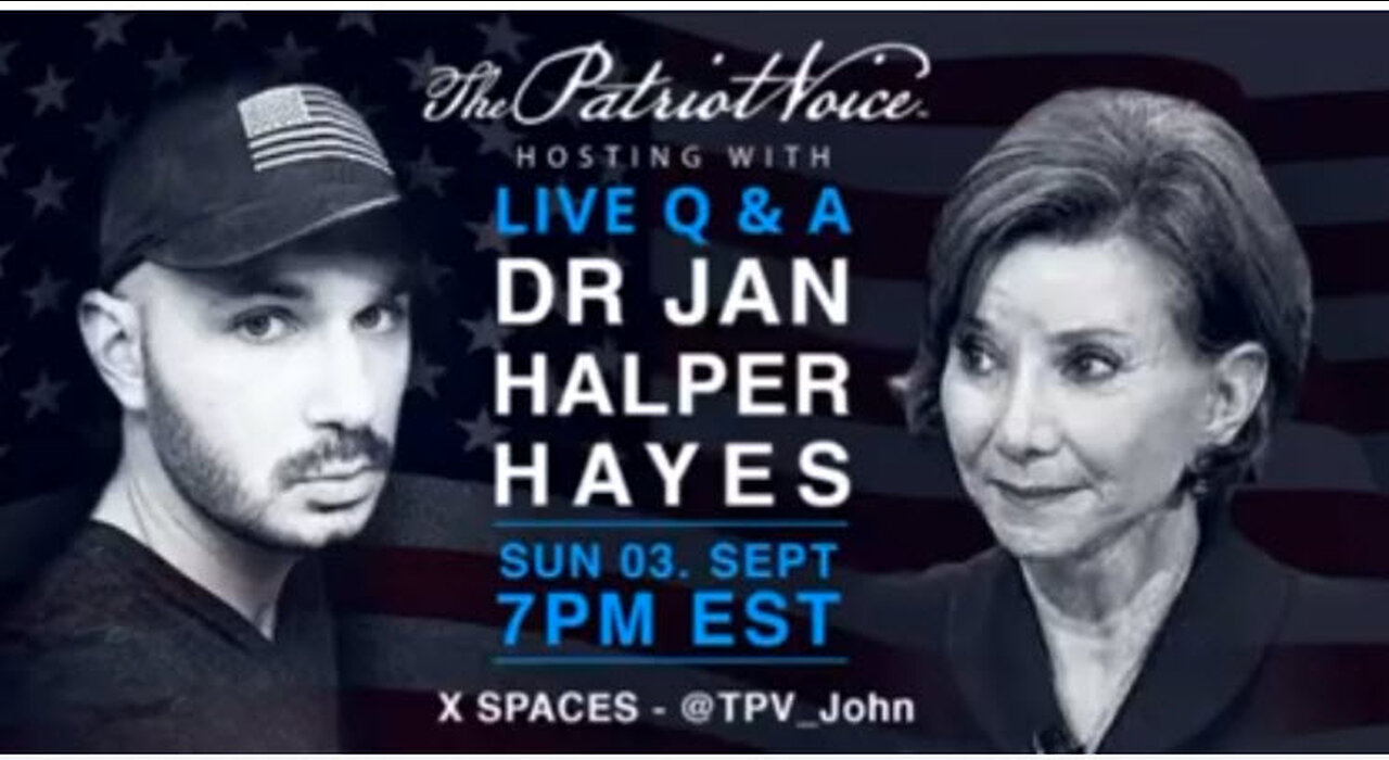 Twitter (X) Spaces Dr. Jan Halper- Hayes 9323