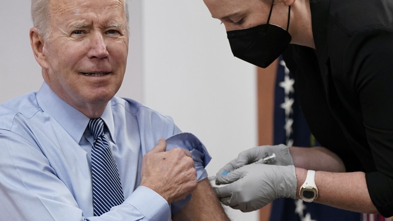 President Biden Receives 2nd COVID Booster Shot