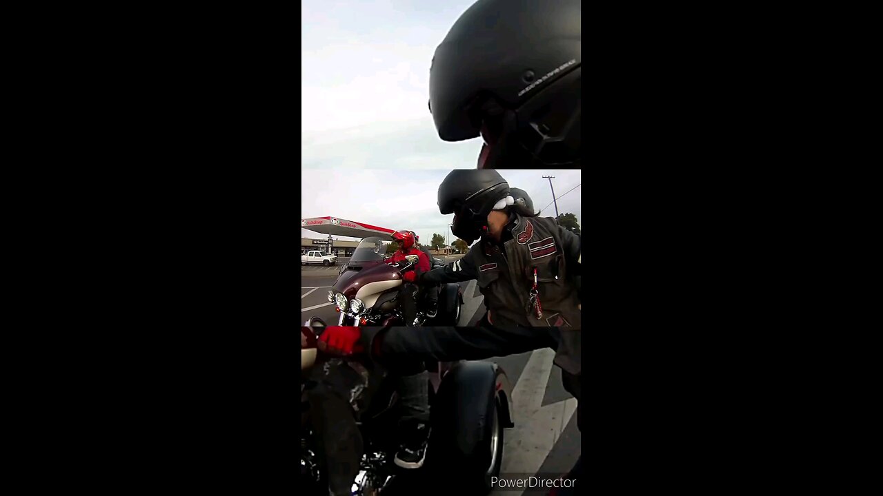 Had a great ride today with Tony, a toy run and Dinner #theoutlawpreacher #bikelife