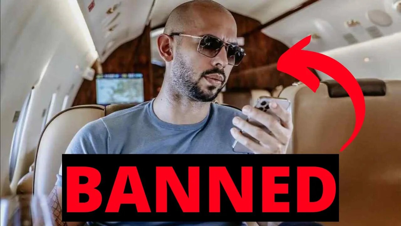 ANDREW TATE GOT BANNED!!!