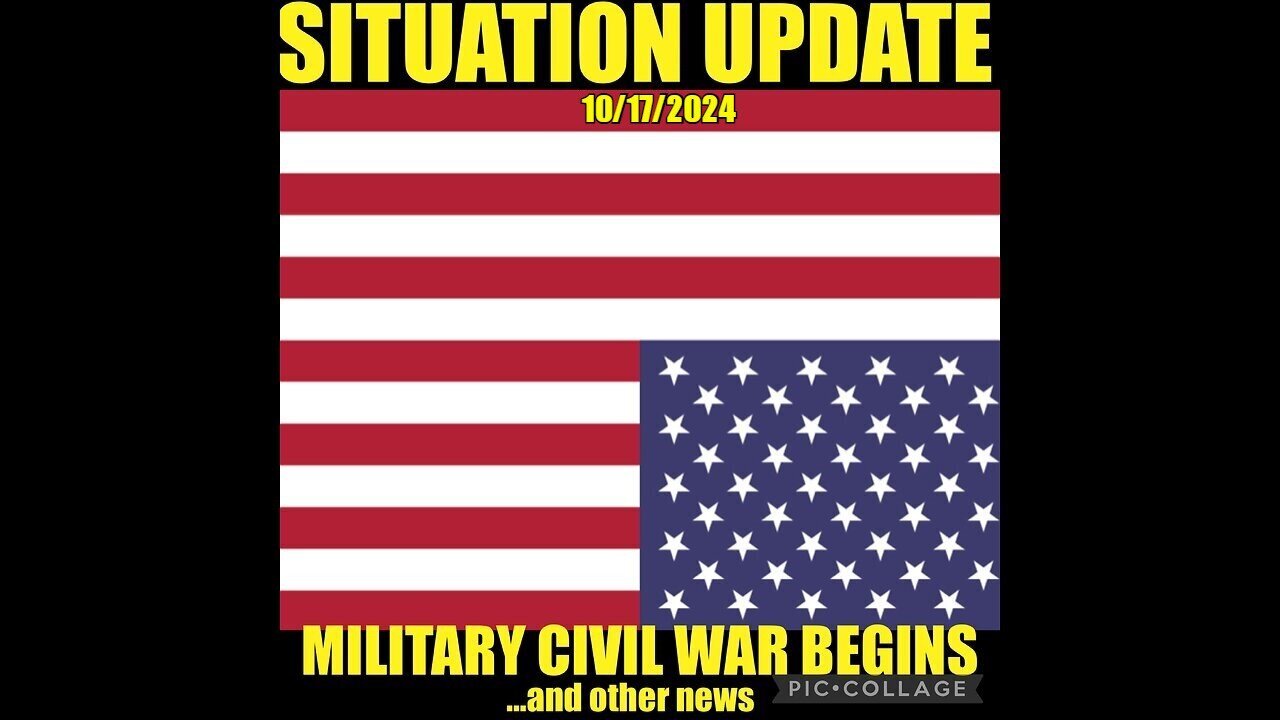 Judy Byington. SGAnon ~ Situation Update 10/17/24 - Military Civil War Begins!