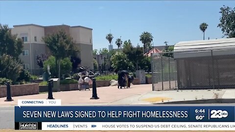 Gov. Gavin Newsom signs bills aimed at addressing homelessness