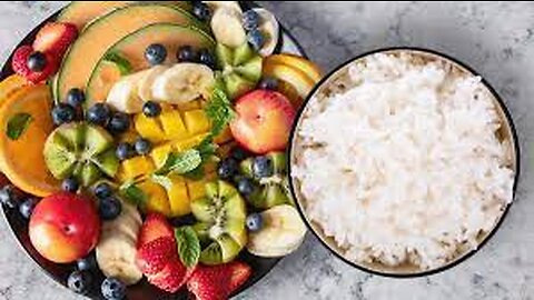 FRUIT SUAGR & RICE!!