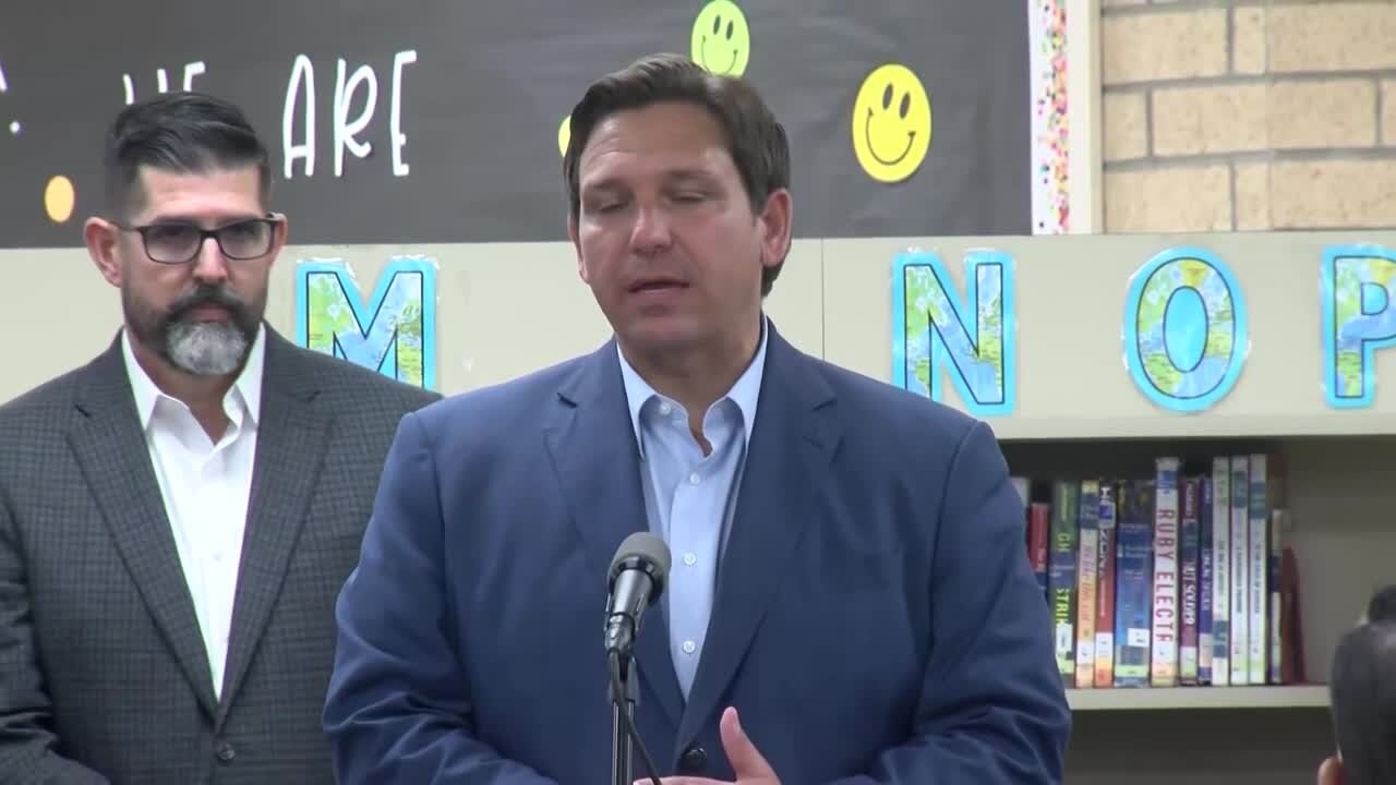 Gov. Ron DeSantis reacts to life sentence recommendation for Nikolas Cruz